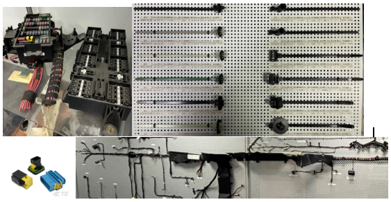 線束中的注塑件(1)