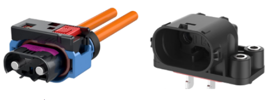 高壓連接器之低壓連接器