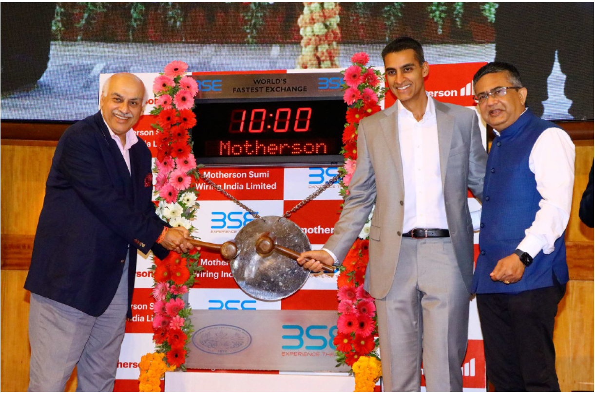 資訊 | 印度最大的線束供應(yīng)商Motherson Sumi Wiring India在印度證券交易所上市