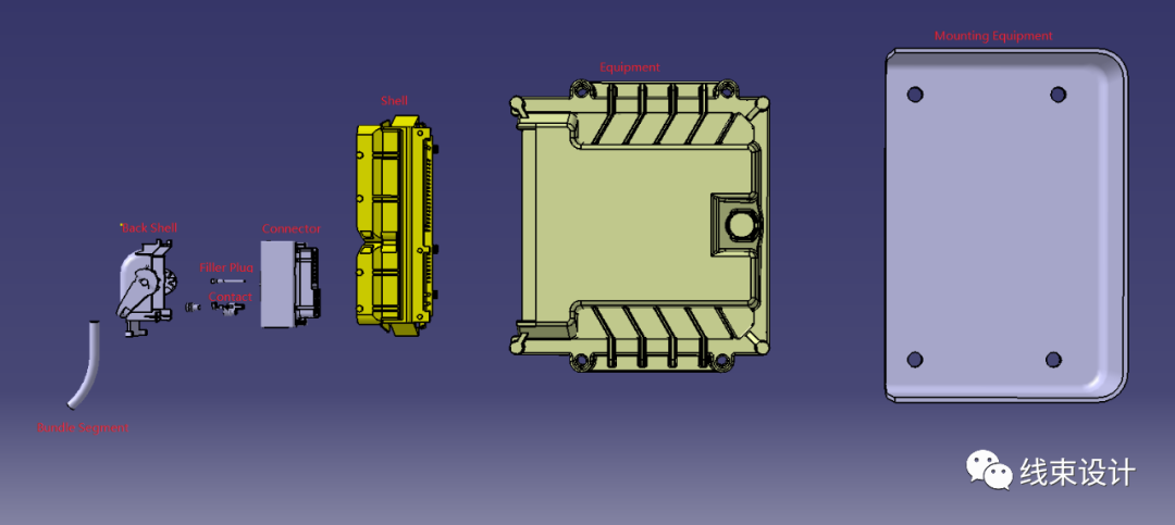 CATIA線束三維設(shè)計(jì)-電子元件裝置Electrical Part Design模塊（詳解一）