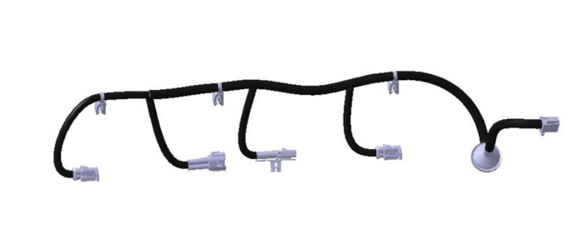 牌照燈線束-曼德電氣