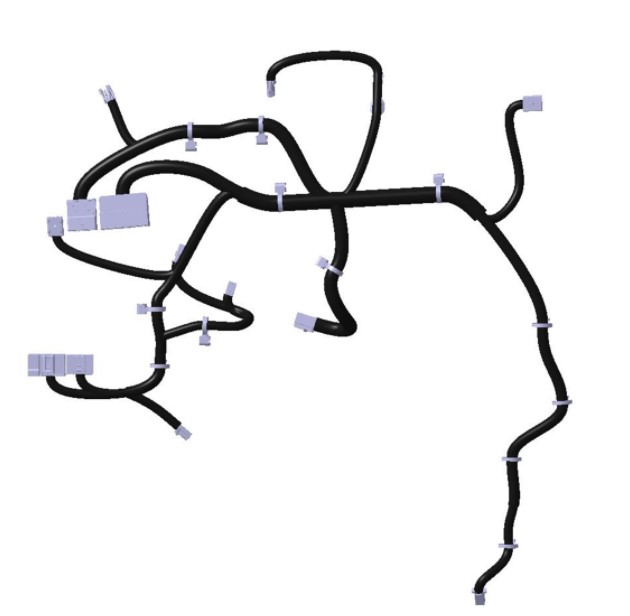 左前門燈線束-曼德電氣