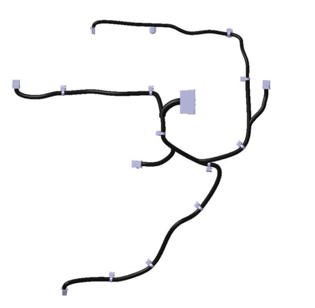 左后門燈線束-曼德電氣