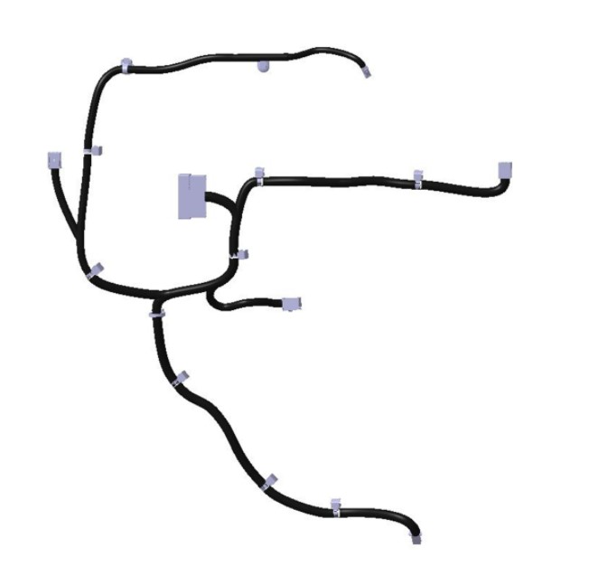 右后門燈線束-曼德電氣