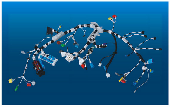 東風天龍駕駛室線束-湖北正奧