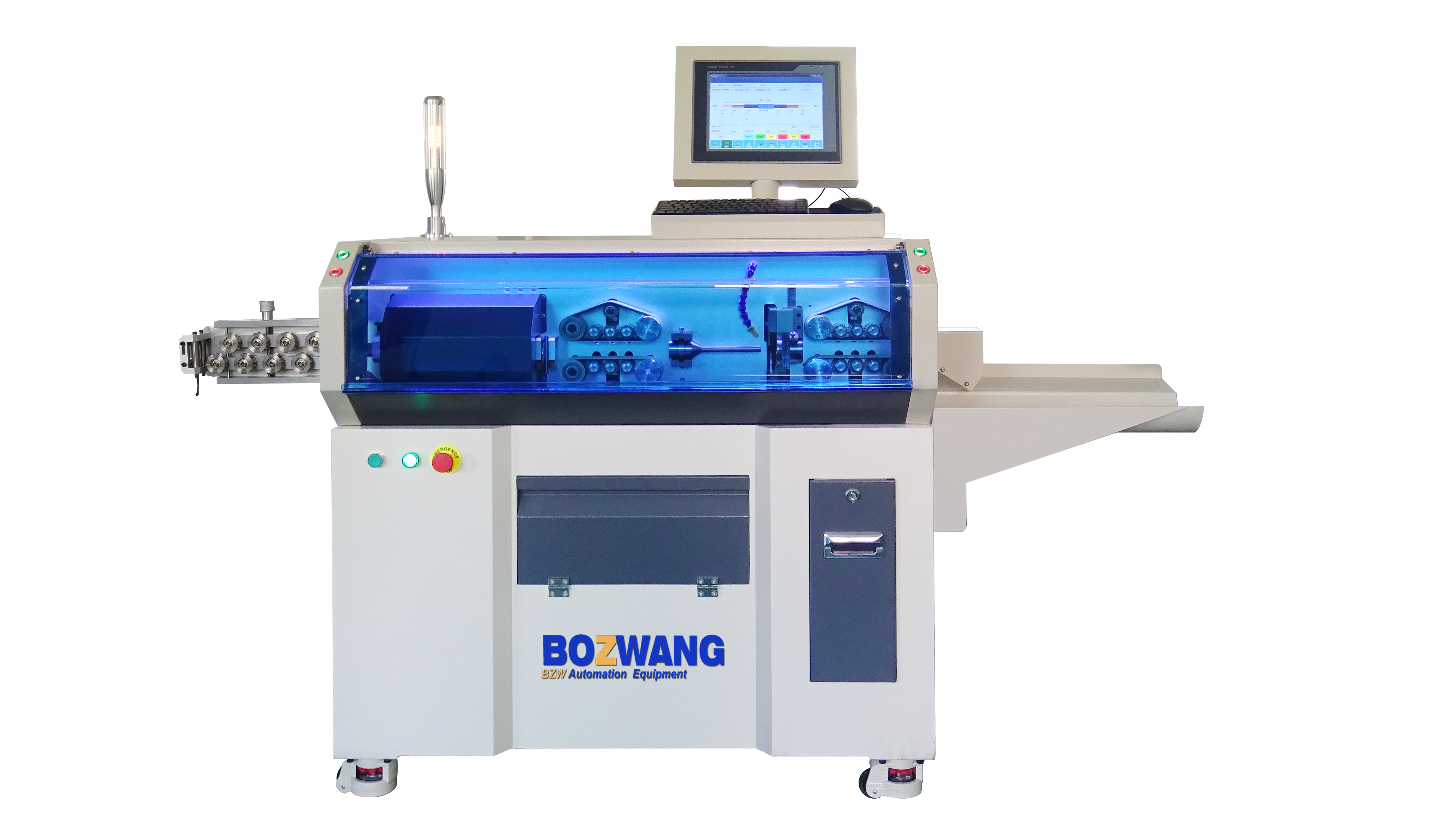 博之旺 BZW-882DH50+X 旋轉(zhuǎn)伸縮刀剝線機