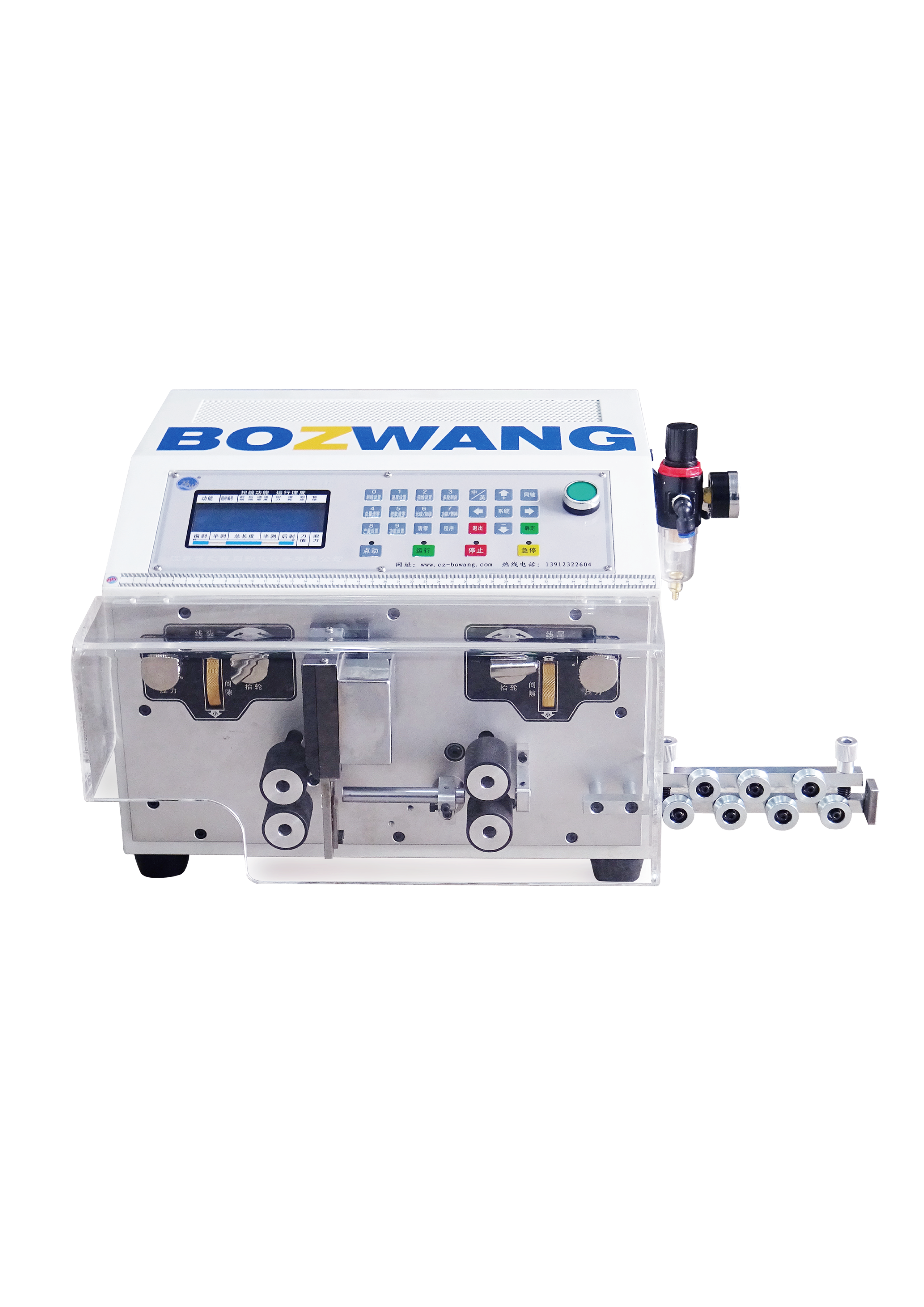 博之旺 電腦切線剝皮機（圓護套線型）BZW-882DH