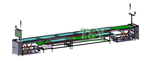 高壓線束流水線