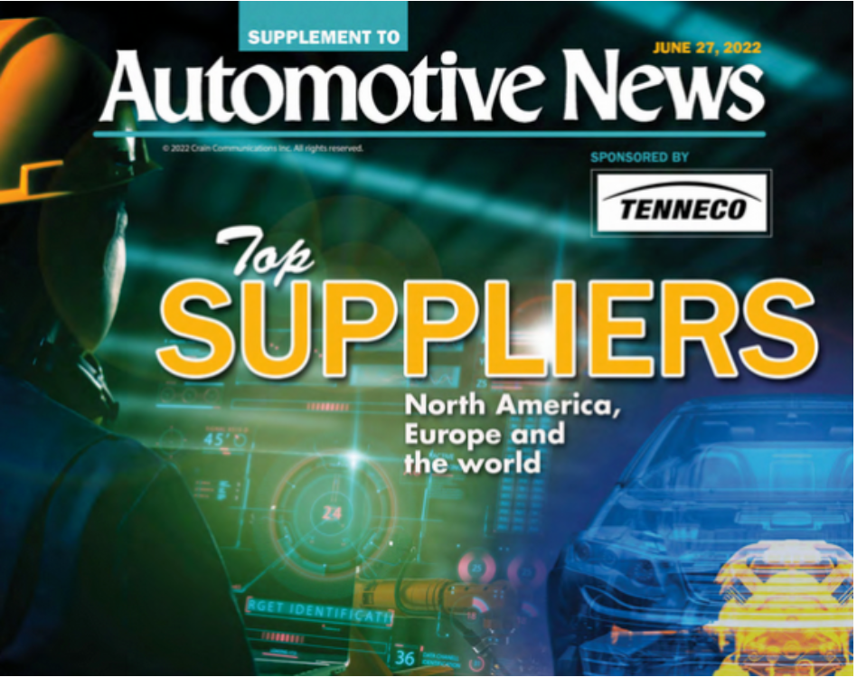 2022年全球汽車零部件供應(yīng)商百強(qiáng)榜：10家中國企業(yè)上榜