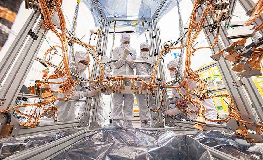 為太空組裝線束