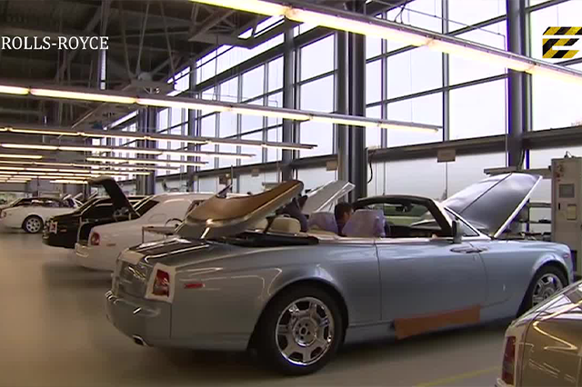 豪華勞斯萊斯汽車是如何制造的