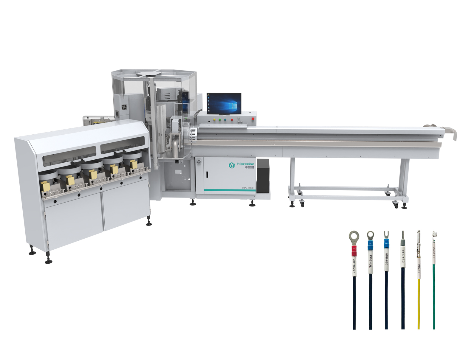 HPC-9060全自動(dòng)套號(hào)碼管端子壓著機(jī)