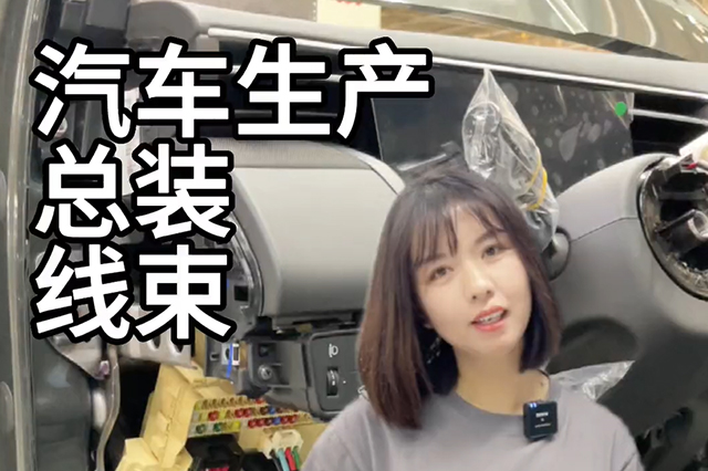 汽車生產(chǎn)工藝之總裝線束安裝，汽車有多少電線，今天帶你探秘