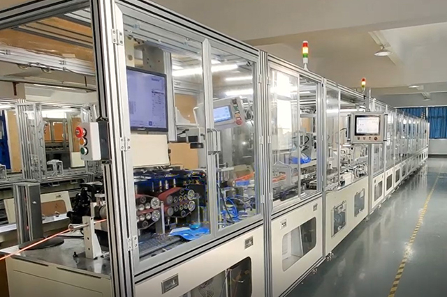 新能源汽車高壓連接器線束自動裝配線