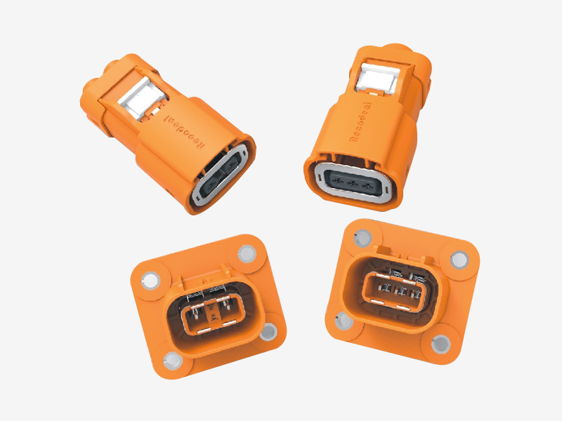 RED系列2/3芯高壓塑料屏蔽連接器