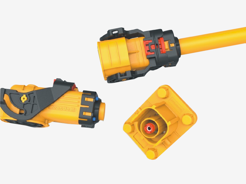 REB單芯大電流塑料屏蔽互鎖連接器