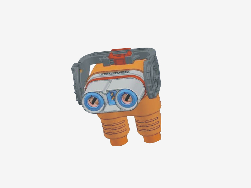 REX 系列高壓屏蔽超大電流2芯連接器