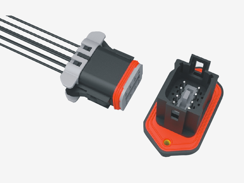 8芯塑料信號(hào)連接器