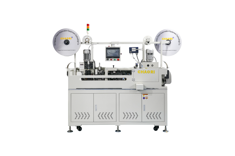 全自動雙頭穿殼沾錫機-CR-13Z
