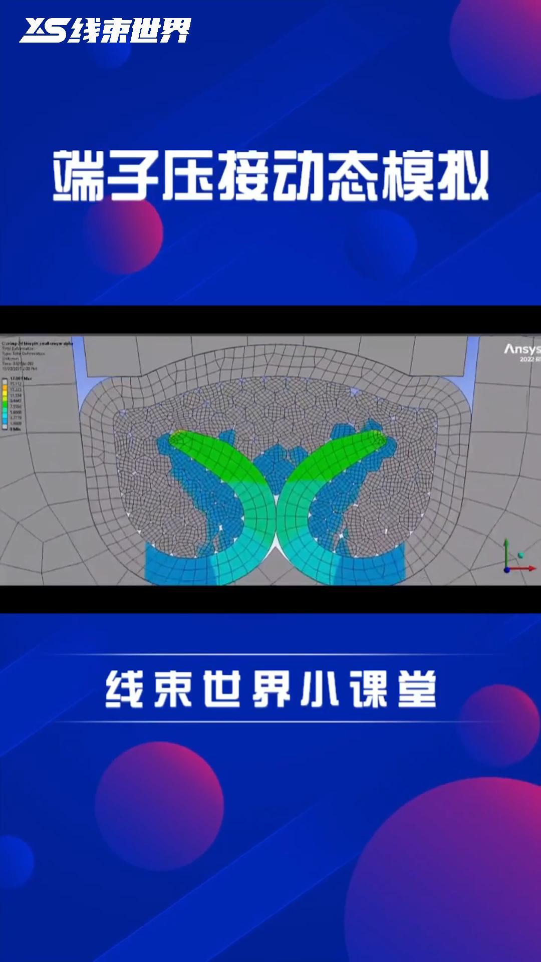 #線束世界小課堂 端子壓接動(dòng)態(tài)模擬 #線束#汽車線束#端子壓接