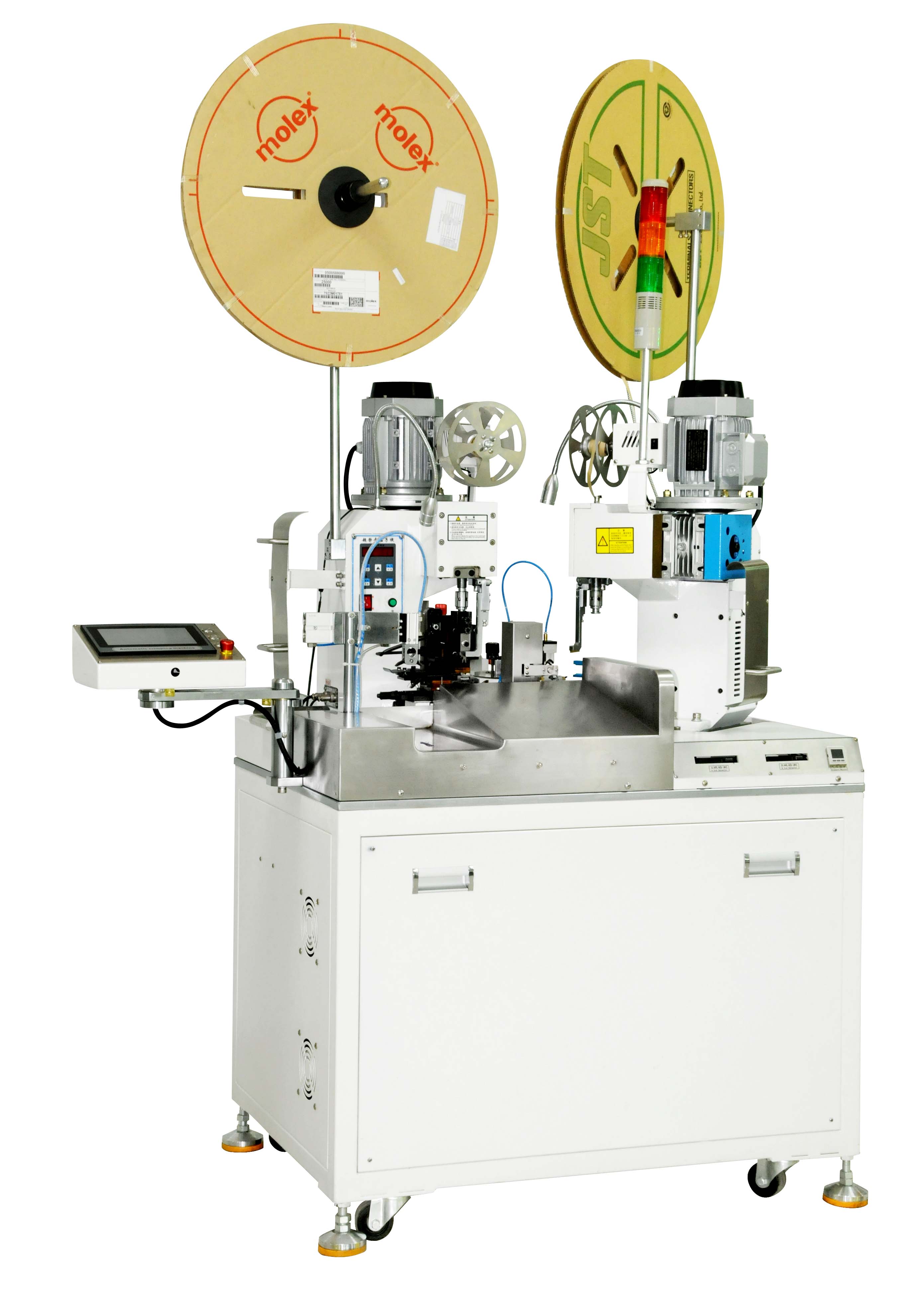 GL-01C全自動雙頭端子壓著機