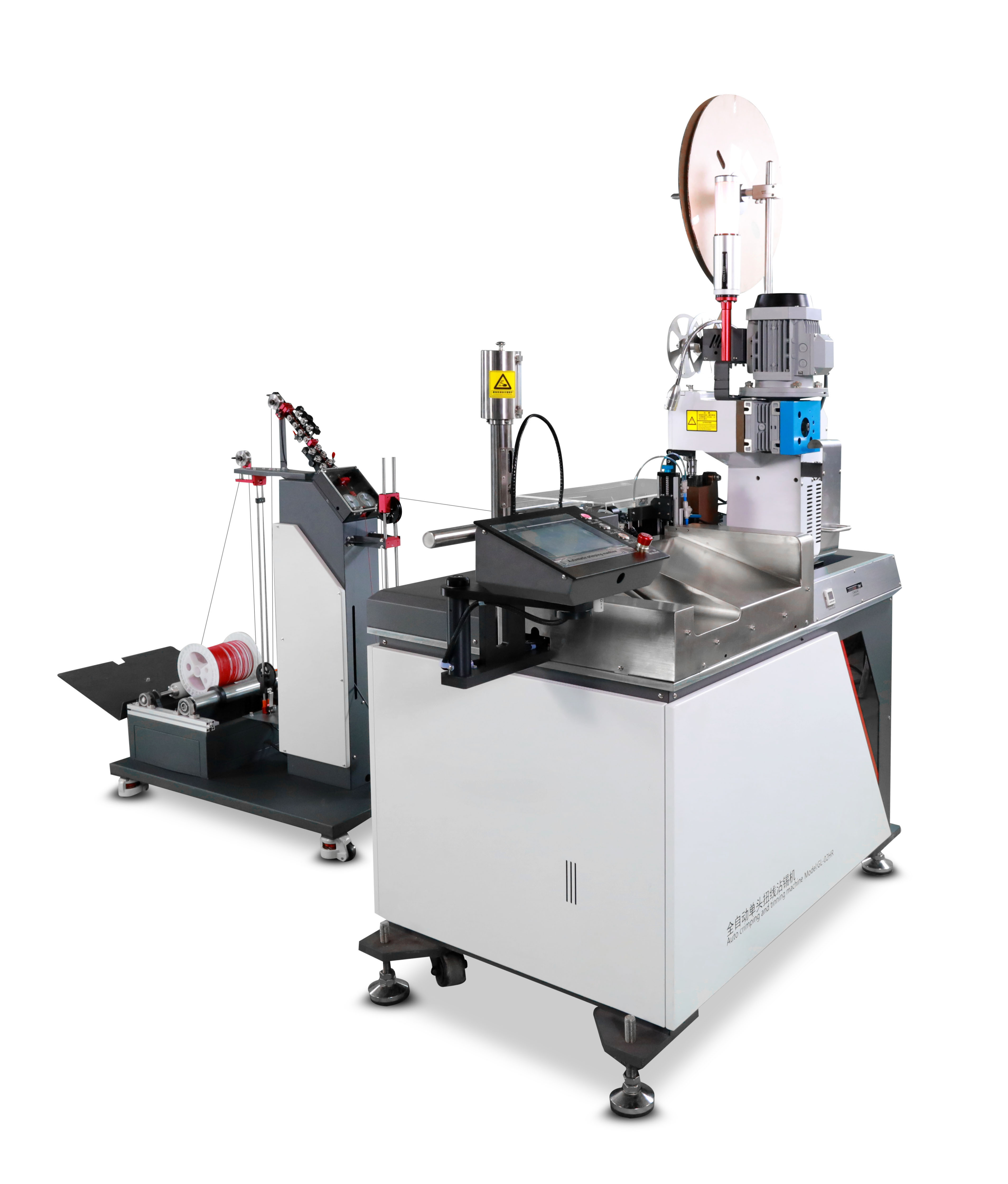 GL-02HR全自動單頭扭線沾錫機(jī)