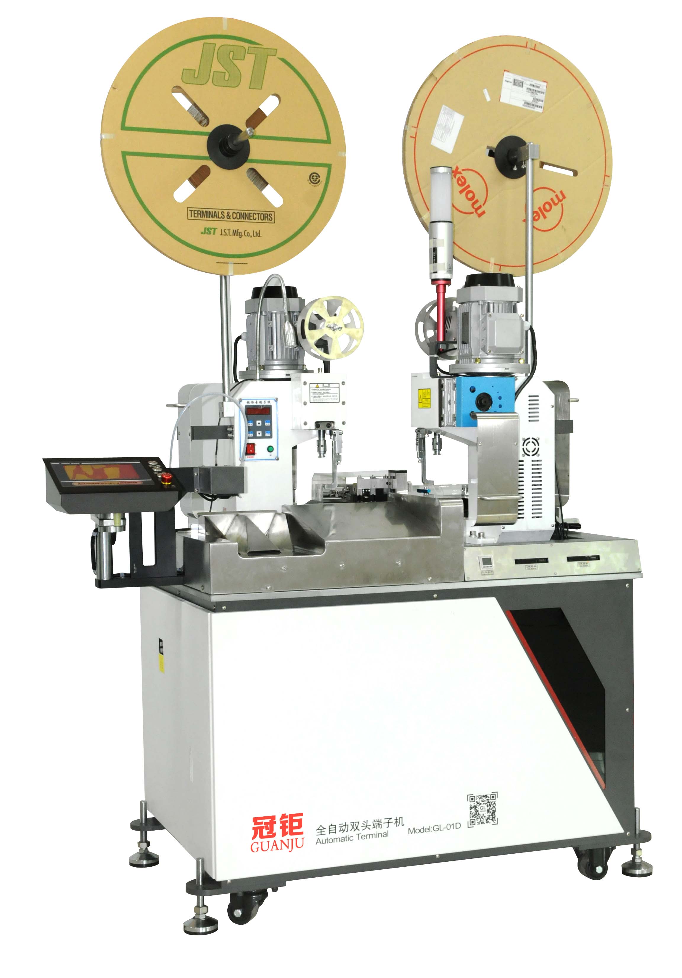 GL-01D全自動(dòng)雙頭端子壓著機(jī)